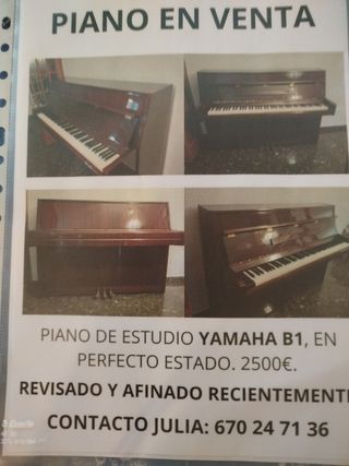 Yamaha B1 - Piano Estudio