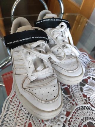 Adidas blancas - zapatillas deportivas