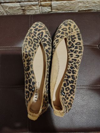 Bailarinas esparto Fabiola-leopard