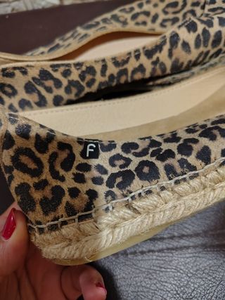 Bailarinas esparto Fabiola-leopard