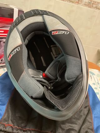 Casco moto LS2 mujer flores