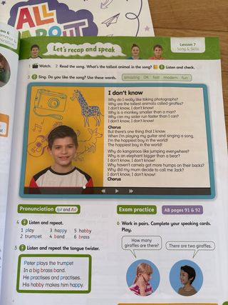 All About Us 5. Class Book