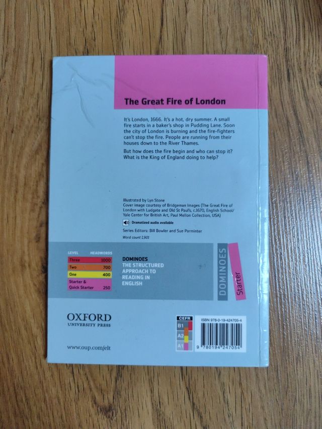 The Great Fire of London: Starter Level: 250-Wo...