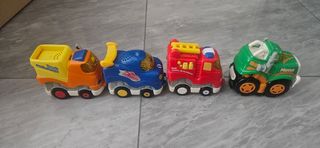 4 Coches infantiles - Tomas, Nicolas, Bobi, Marcus