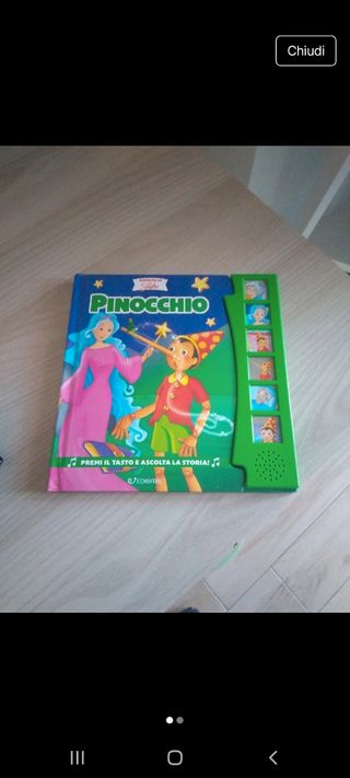 Libro sonoro Pinocchio
