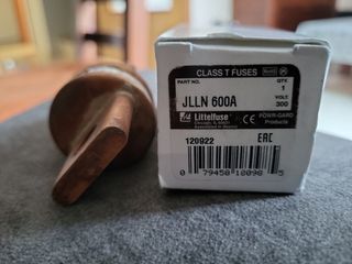 Fusible Littelfuse JLLN 600A