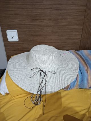Pamela blanca - sombrero playa