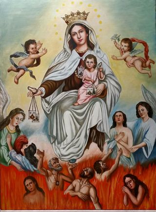 Óleo arte religioso