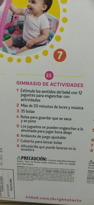 Gimnasio Bright Starts 5 en 1