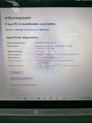 HP Pavilion dv7-6199sl: i7, 12GB RAM, SSD 500GB