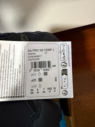 Zapatillas Salomon XA Pro V8 Waterproof