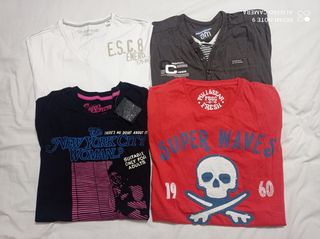 4 Camisetas Hombre M - Perfecto Estado