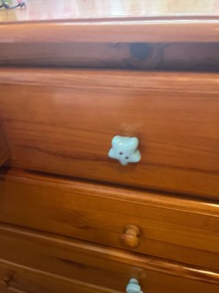 Cómoda de madera (5 cajones)