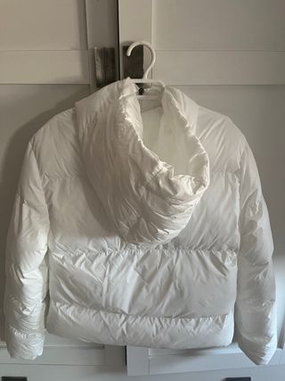 Chaquetón blanco acolchado