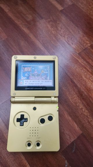 Gameboy Advance SP Zelda Gold