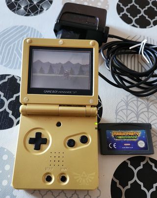 Gameboy Advance SP Zelda Gold
