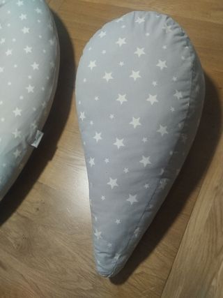 Cojín lactancia Niimo - Estrellas Gris