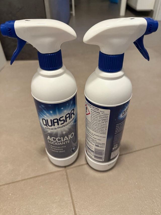 2 Pulitori Quasar Acciaio Lucido