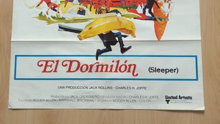 Cartel El Dormilón (Sleeper) - Woody Allen
