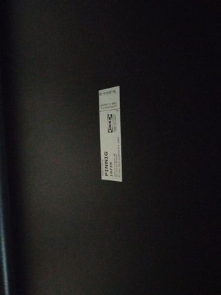 Zapatero Ikea Pinnig - Banco negro
