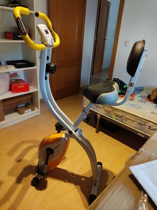 Bicicleta estática Ultrasport plegable