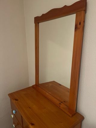 Cómoda (5 cajones) + Espejo