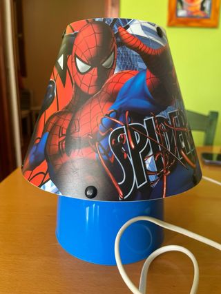 Lámpara Spiderman infantil