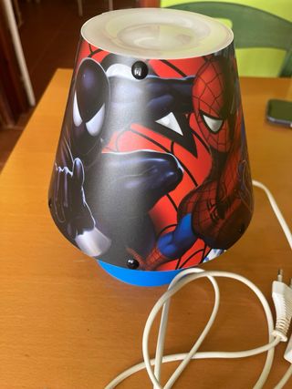 Lámpara Spiderman infantil