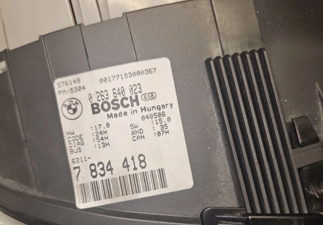 BMW E46 M3: Cuadro Instrumentos 100.000klm