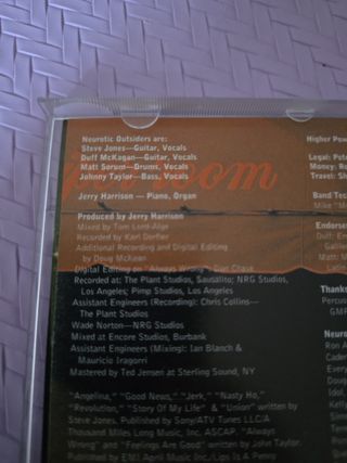 CD Neurotic Outsiders - Punk Rock