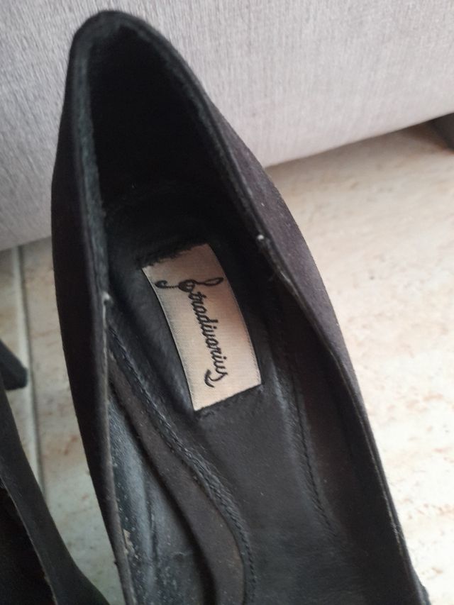 Tacones negros Stradivarius