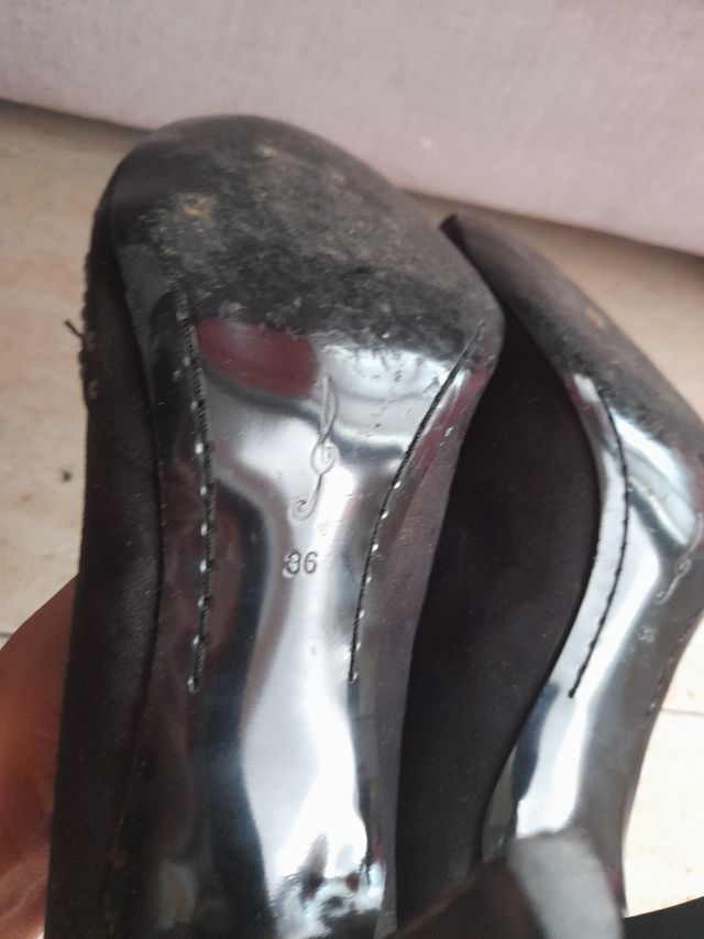 Tacones negros Stradivarius