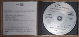 Tony Banks Seven A Suite for Orchestra [CD NM]