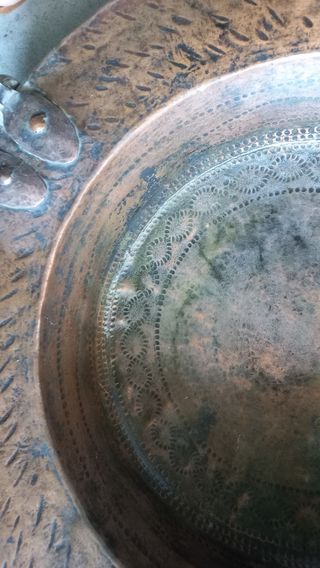 Brasero antiguo cobre - Decorativo