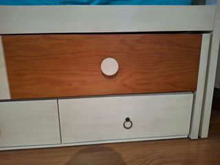 Cama nido doble con cajones