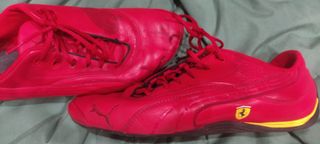 Zapatillas Puma Ferrari rojas
