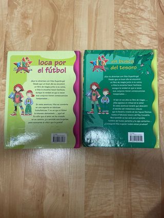 Pack 4 libros Kika superbruja.