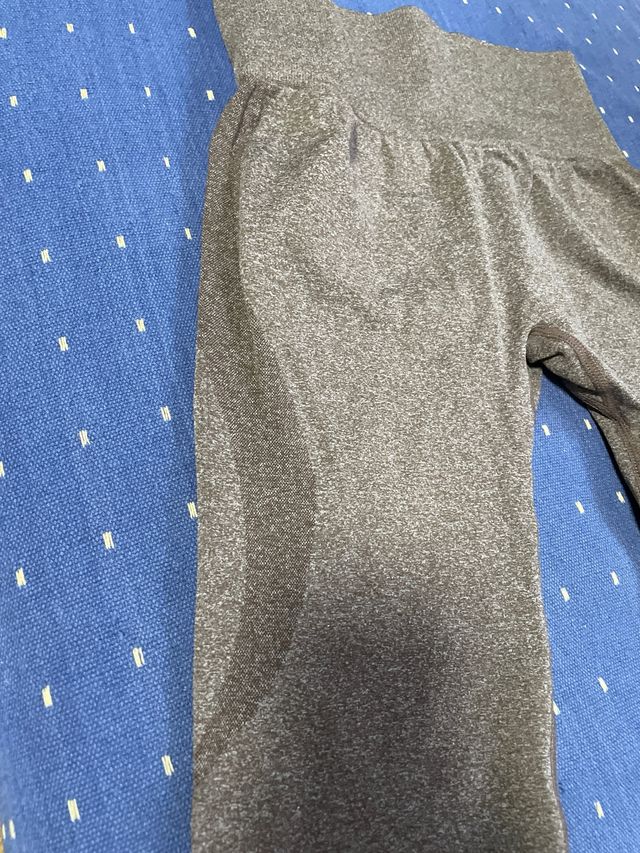 Leggins deportivos marrones mujer