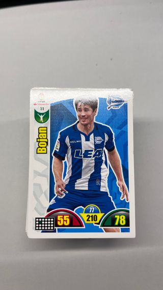 Cromos Liga Sant 2017-2018. Adrenalyn XL (Panini)