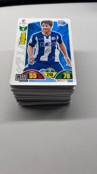 Cromos Liga Sant 2017-2018. Adrenalyn XL (Panini)