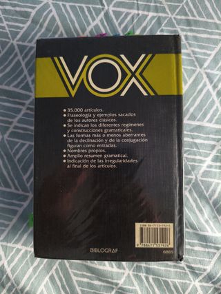 Diccionario Griego-Español Marca Vox