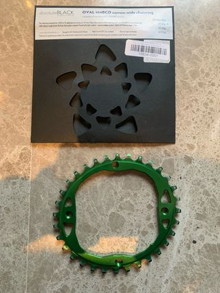 Monoplato / Plato 32 MTB Gravel ovalado 104BCD