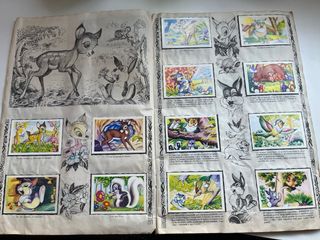 Álbum Cromos Bambi Años 70