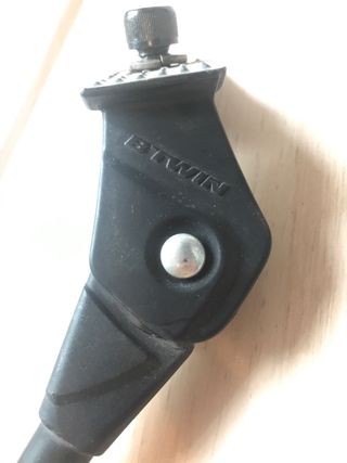 Pata de cabra, caballete bicicleta