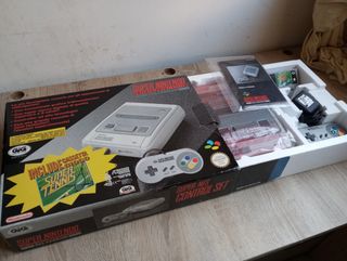 Super Nintendo Pal + Super Tennis
