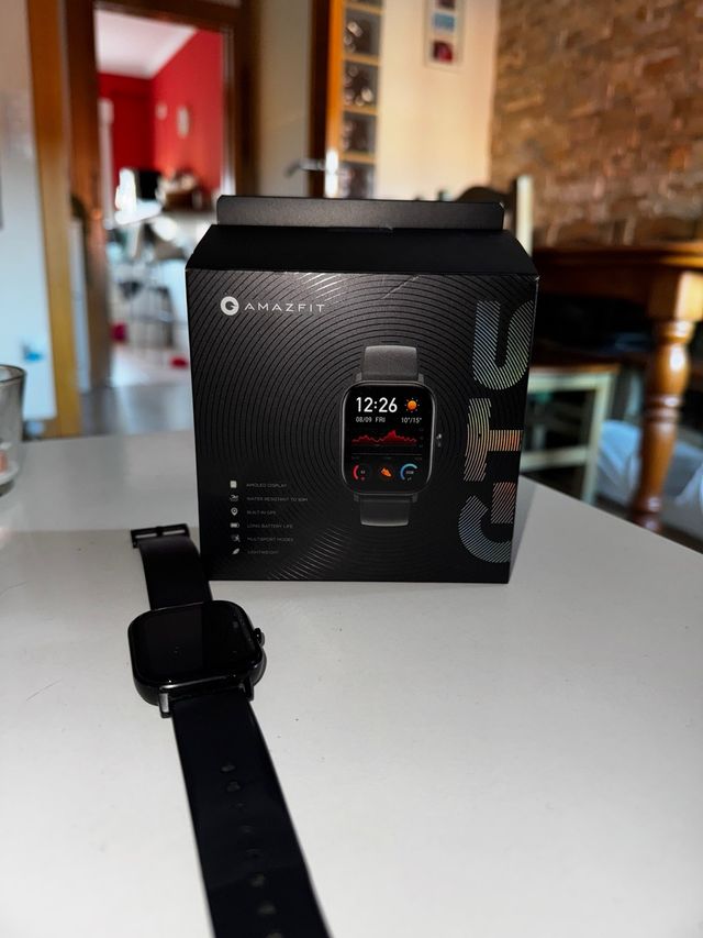 Amazfit GTS - Reloj Inteligente Negro