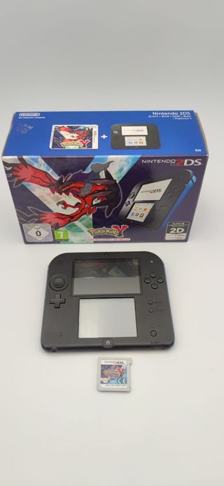 Nintendo 2DS Blu & Nera + Pokémon Y