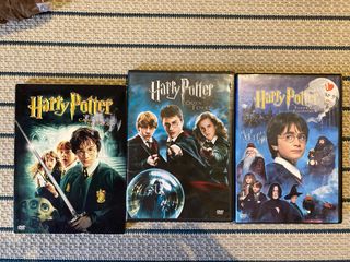 DVDs Harry Potter (3 películas)