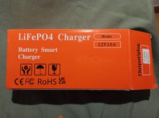 Cargador baterías  LiFePO4 12V 10A 