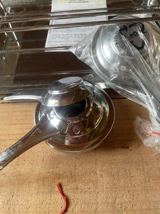 Parrilla de piedra natural  portátil. Sin estrenar